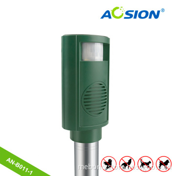 Outdoor Battery Powered Ultrasonic Bird Repeller With PIR Sensor AN-B011-1